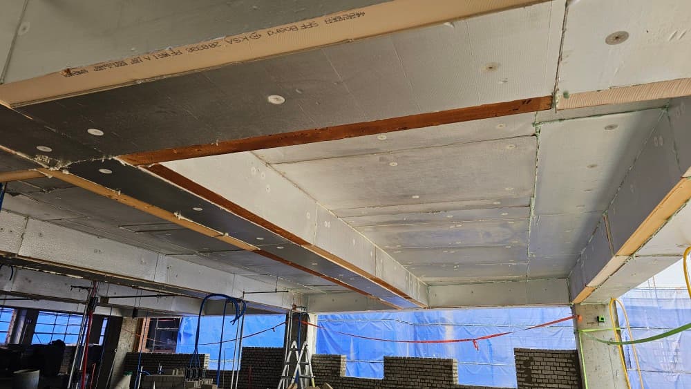 서울 둔촌초등학교 천장단열시공